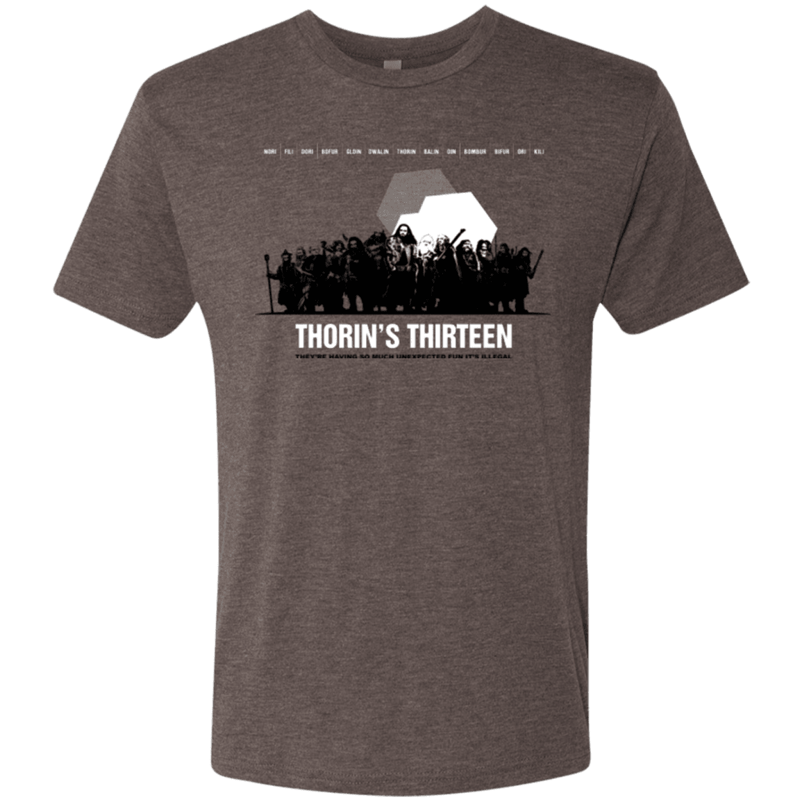 T-Shirts Macchiato / Small Thorin's Thirteen Men's Triblend T-Shirt