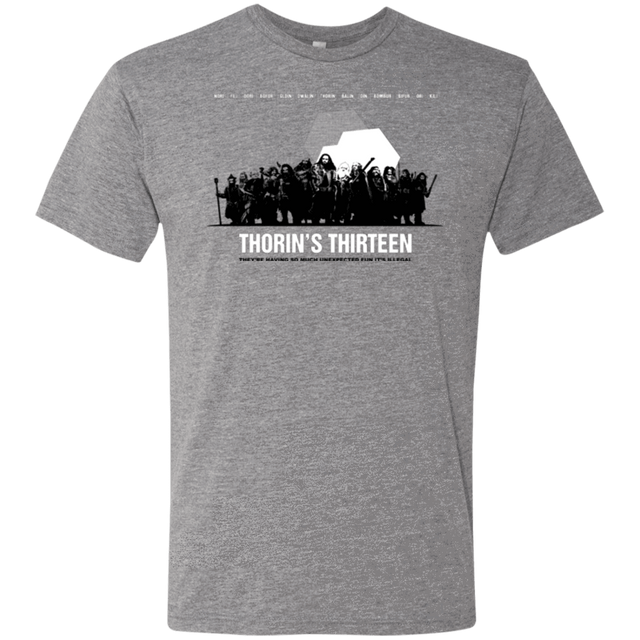 T-Shirts Premium Heather / Small Thorin's Thirteen Men's Triblend T-Shirt