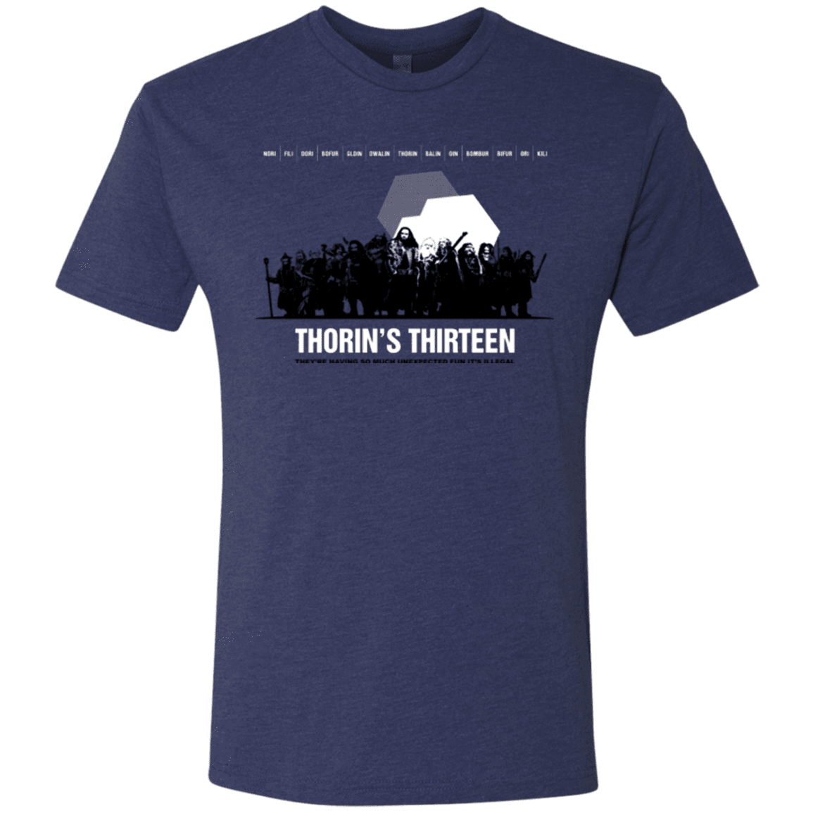 T-Shirts Vintage Navy / Small Thorin's Thirteen Men's Triblend T-Shirt
