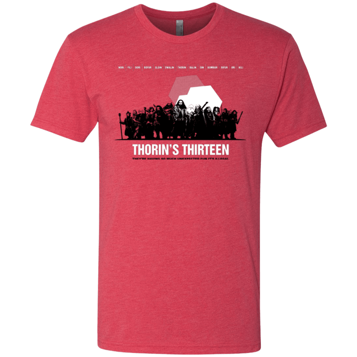 T-Shirts Vintage Red / Small Thorin's Thirteen Men's Triblend T-Shirt