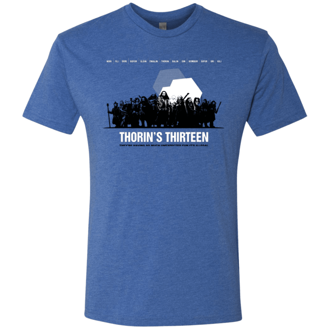 T-Shirts Vintage Royal / Small Thorin's Thirteen Men's Triblend T-Shirt