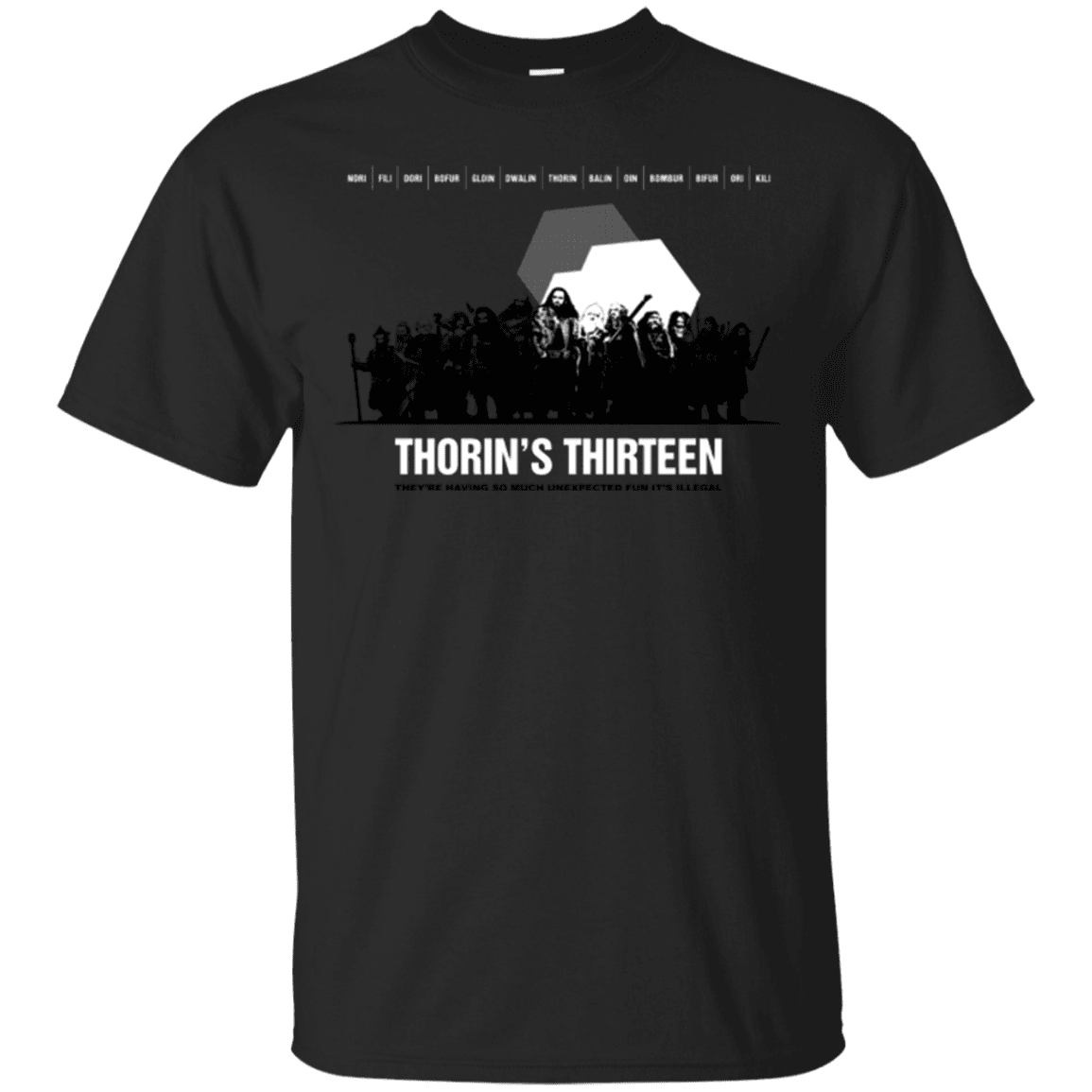 T-Shirts Black / Small Thorin's Thirteen T-Shirt
