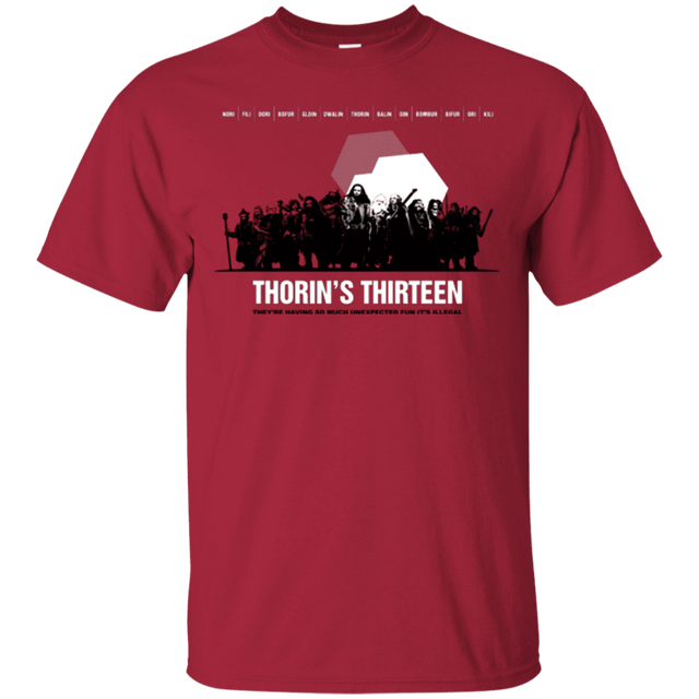 T-Shirts Cardinal / Small Thorin's Thirteen T-Shirt