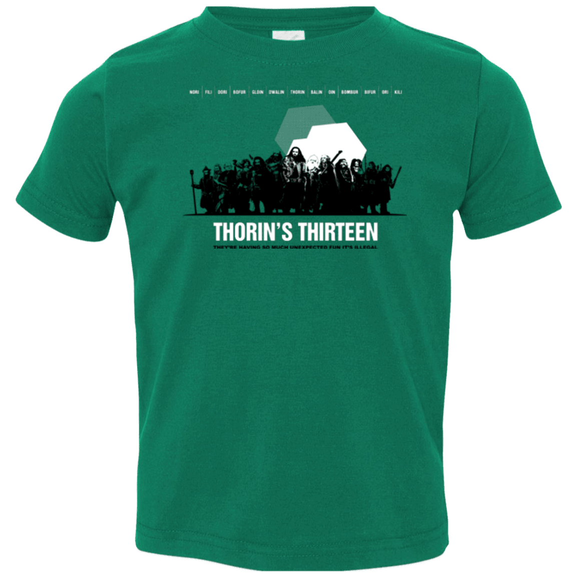 T-Shirts Kelly / 2T Thorin's Thirteen Toddler Premium T-Shirt