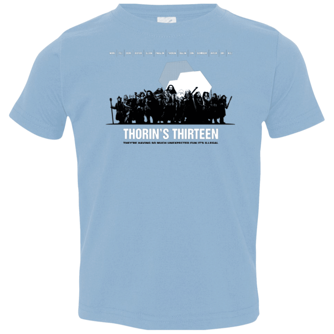 T-Shirts Light Blue / 2T Thorin's Thirteen Toddler Premium T-Shirt