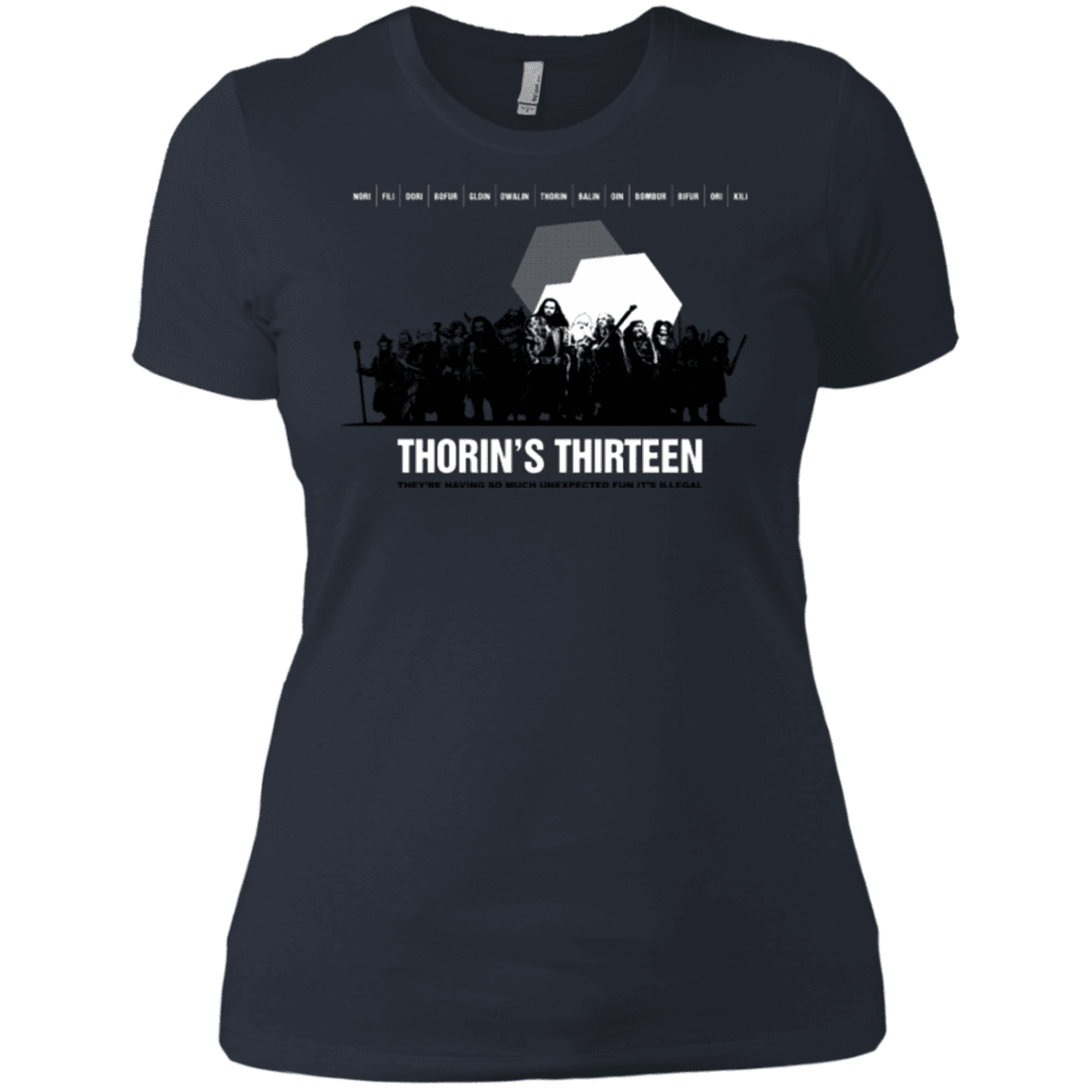 T-Shirts Indigo / X-Small Thorin's Thirteen Women's Premium T-Shirt