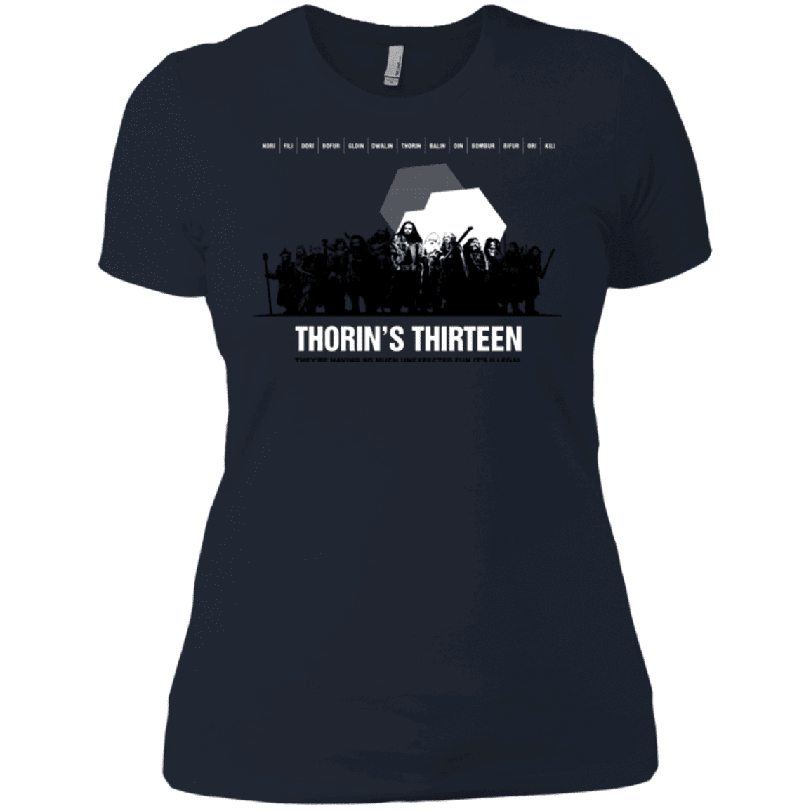 T-Shirts Midnight Navy / X-Small Thorin's Thirteen Women's Premium T-Shirt