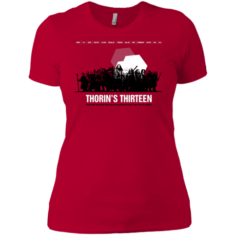 T-Shirts Red / X-Small Thorin's Thirteen Women's Premium T-Shirt