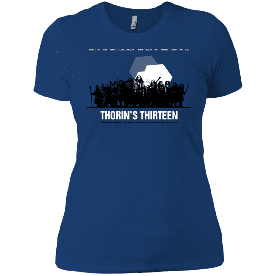 T-Shirts Royal / X-Small Thorin's Thirteen Women's Premium T-Shirt