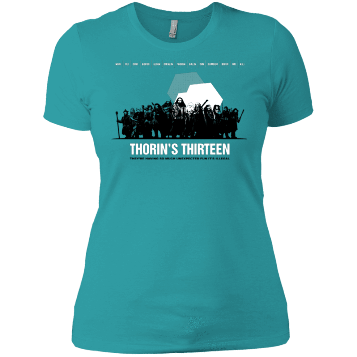 T-Shirts Tahiti Blue / X-Small Thorin's Thirteen Women's Premium T-Shirt
