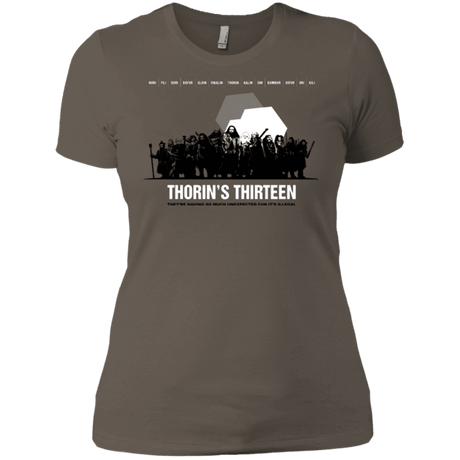 T-Shirts Warm Grey / X-Small Thorin's Thirteen Women's Premium T-Shirt