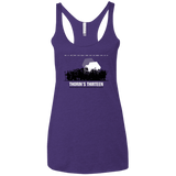T-Shirts Purple / X-Small Thorin's Thirteen Women's Triblend Racerback Tank