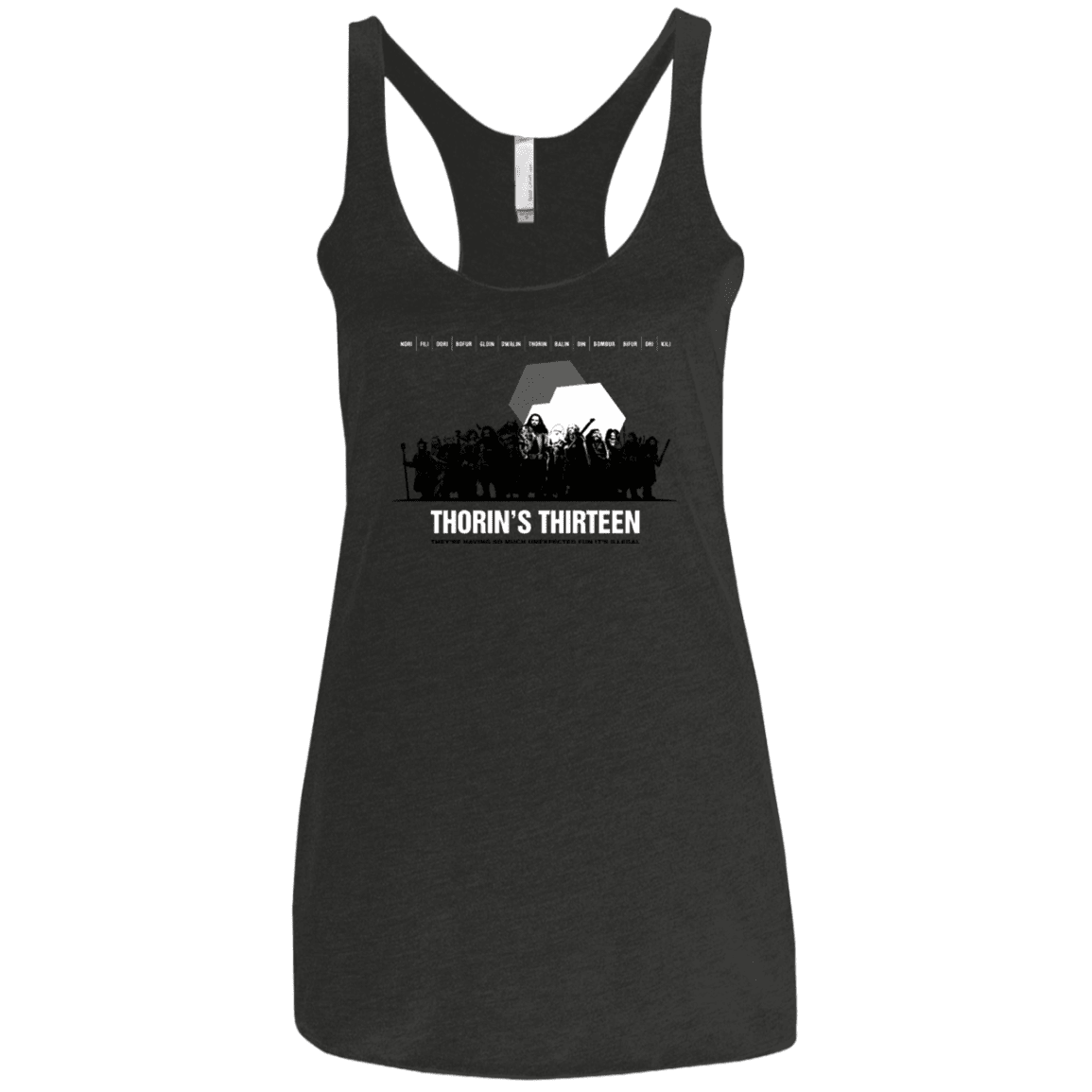 T-Shirts Vintage Black / X-Small Thorin's Thirteen Women's Triblend Racerback Tank