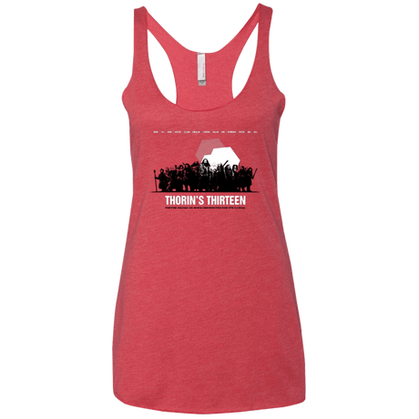 T-Shirts Vintage Red / X-Small Thorin's Thirteen Women's Triblend Racerback Tank