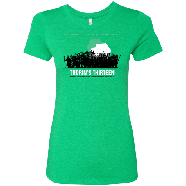 T-Shirts Envy / Small Thorin's Thirteen Women's Triblend T-Shirt