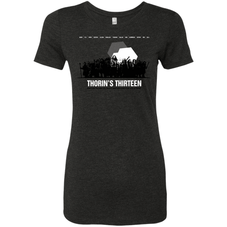 T-Shirts Vintage Black / Small Thorin's Thirteen Women's Triblend T-Shirt