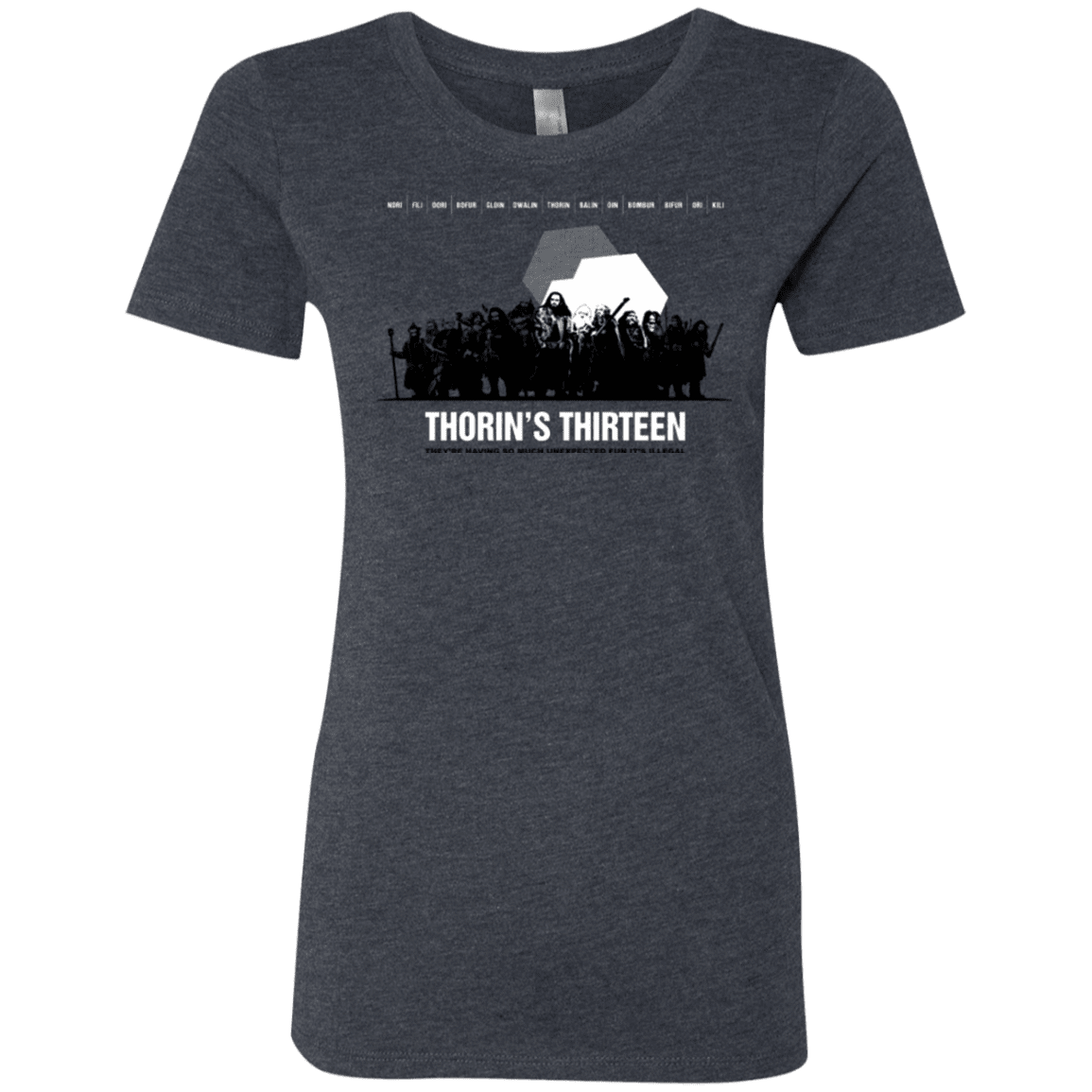 T-Shirts Vintage Navy / Small Thorin's Thirteen Women's Triblend T-Shirt