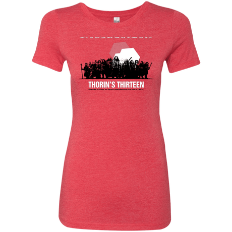 T-Shirts Vintage Red / Small Thorin's Thirteen Women's Triblend T-Shirt