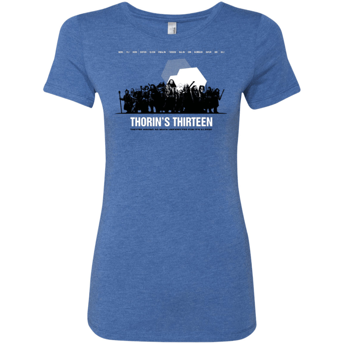 T-Shirts Vintage Royal / Small Thorin's Thirteen Women's Triblend T-Shirt