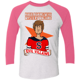 T-Shirts Heather White/Vintage Pink / X-Small Those Metal-ing Kids Triblend 3/4 Sleeve