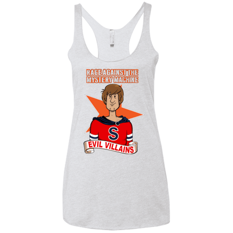 T-Shirts Heather White / X-Small Those Metal-ing Kids Women's Triblend Racerback Tank