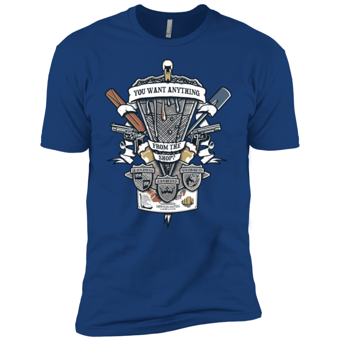 T-Shirts Royal / YXS Three Cornetto's Crest Boys Premium T-Shirt