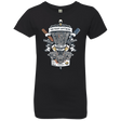 T-Shirts Black / YXS Three Cornetto's Crest Girls Premium T-Shirt