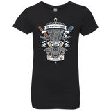 T-Shirts Black / YXS Three Cornetto's Crest Girls Premium T-Shirt