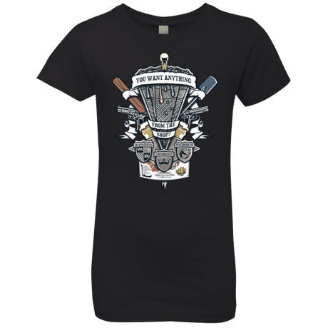 T-Shirts Black / YXS Three Cornetto's Crest Girls Premium T-Shirt