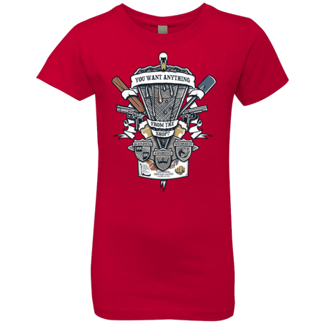 T-Shirts Red / YXS Three Cornetto's Crest Girls Premium T-Shirt