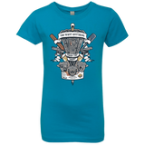 T-Shirts Turquoise / YXS Three Cornetto's Crest Girls Premium T-Shirt