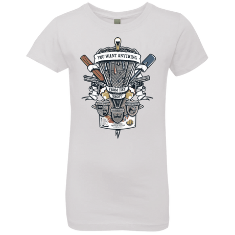 T-Shirts White / YXS Three Cornetto's Crest Girls Premium T-Shirt