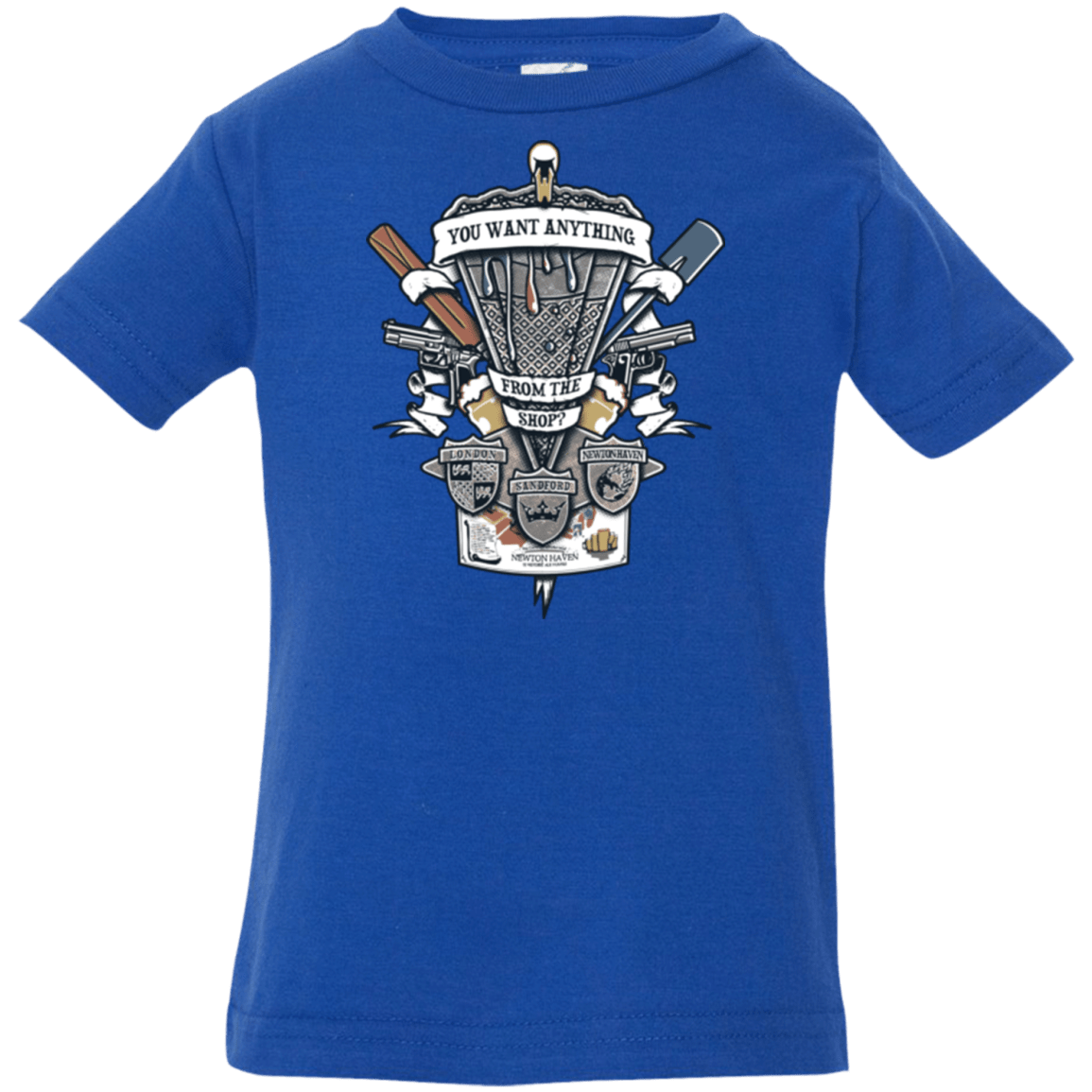 T-Shirts Royal / 6 Months Three Cornetto's Crest Infant PremiumT-Shirt