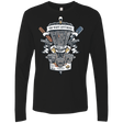 T-Shirts Black / Small Three Cornetto's Crest Men's Premium Long Sleeve