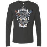 T-Shirts Heavy Metal / Small Three Cornetto's Crest Men's Premium Long Sleeve
