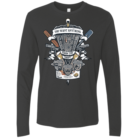 T-Shirts Heavy Metal / Small Three Cornetto's Crest Men's Premium Long Sleeve