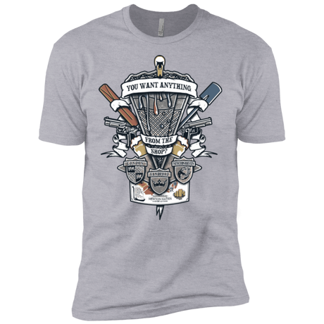 T-Shirts Heather Grey / X-Small Three Cornetto's Crest Men's Premium T-Shirt