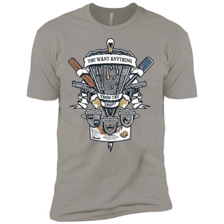 T-Shirts Light Grey / X-Small Three Cornetto's Crest Men's Premium T-Shirt