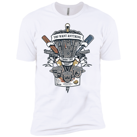 T-Shirts White / X-Small Three Cornetto's Crest Men's Premium T-Shirt