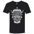 T-Shirts Black / X-Small Three Cornetto's Crest Men's Premium V-Neck