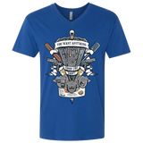 T-Shirts Royal / X-Small Three Cornetto's Crest Men's Premium V-Neck