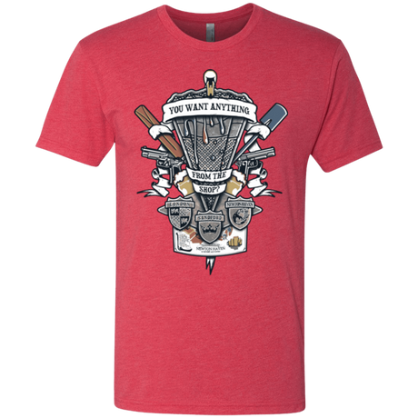 T-Shirts Vintage Red / Small Three Cornetto's Crest Men's Triblend T-Shirt