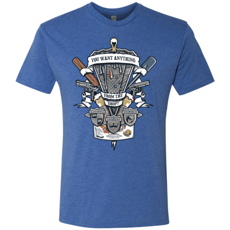 T-Shirts Vintage Royal / Small Three Cornetto's Crest Men's Triblend T-Shirt