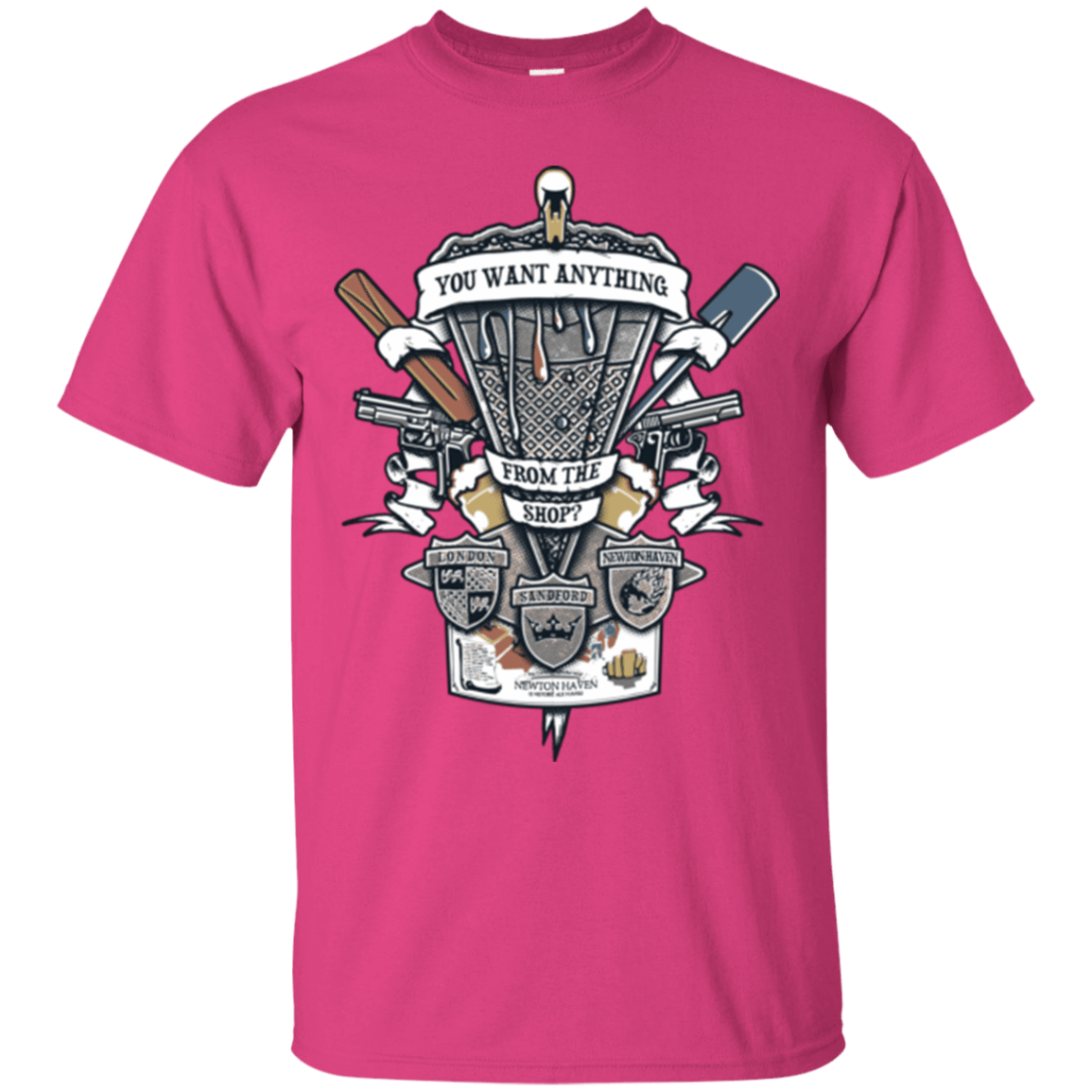 T-Shirts Heliconia / Small Three Cornetto's Crest T-Shirt