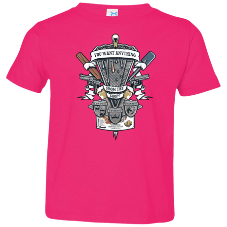 T-Shirts Hot Pink / 2T Three Cornetto's Crest Toddler Premium T-Shirt