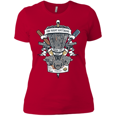 T-Shirts Red / X-Small Three Cornetto's Crest Women's Premium T-Shirt