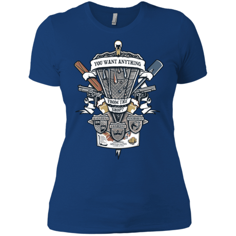 T-Shirts Royal / X-Small Three Cornetto's Crest Women's Premium T-Shirt