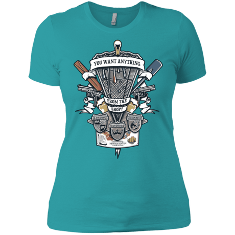 T-Shirts Tahiti Blue / X-Small Three Cornetto's Crest Women's Premium T-Shirt