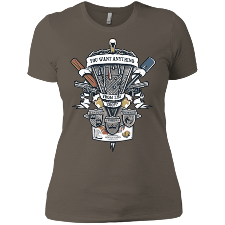 T-Shirts Warm Grey / X-Small Three Cornetto's Crest Women's Premium T-Shirt