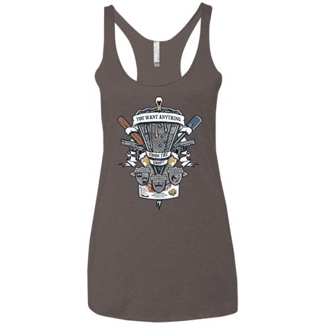 T-Shirts Macchiato / X-Small Three Cornetto's Crest Women's Triblend Racerback Tank